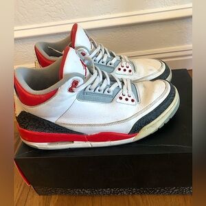 Jordan 3 Retro fire red size 11 (2013)